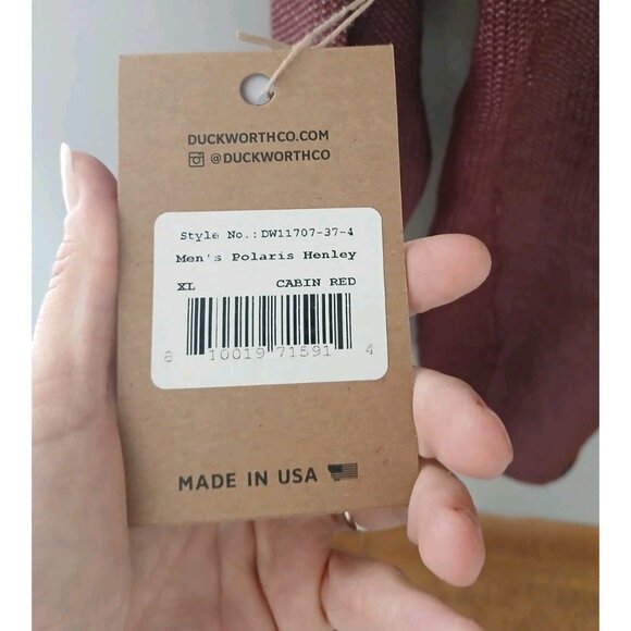 New Duckworth Polaris Henley Top - Picture 7 of 12